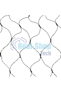 Гирлянда Neon-night Сеть 2х2х1.5 м, свечение с динамикой, прозрачный ПВХ, 136 LED, 230 В, цвет свечения теплый белый