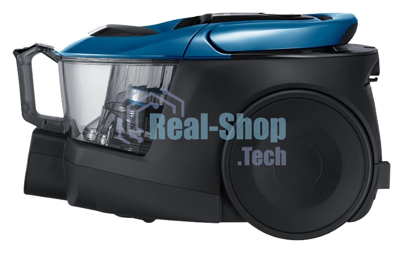 Пылесос Samsung VC18M31A0HU голубой, 380/1800 Вт, уборка сухая, пылесборник контейнер 2 л