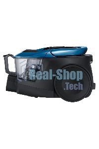 Пылесос Samsung VC18M31A0HU голубой, 380/1800 Вт, уборка сухая, пылесборник контейнер 2 л