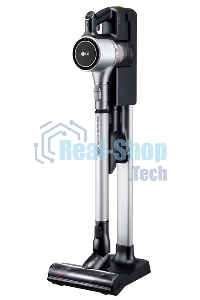 Пылесос вертикальный LG A9N-CORE серебристый, питание от аккумулятора, 160 Вт, уборка сухая, пылесборник 0.44 л, работа от АКБ max 50 мин