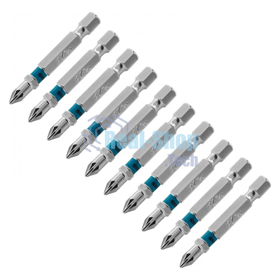 Набор бит Gross 11344 pz1х50 сталь s2 10 шт.