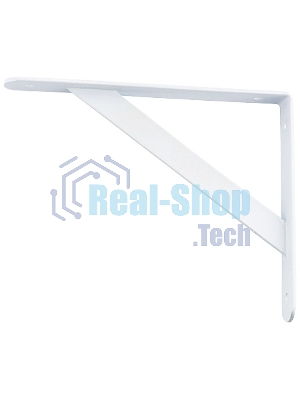 Кронштейн Сибртех усиленный 500x350x30x4 мм, белый