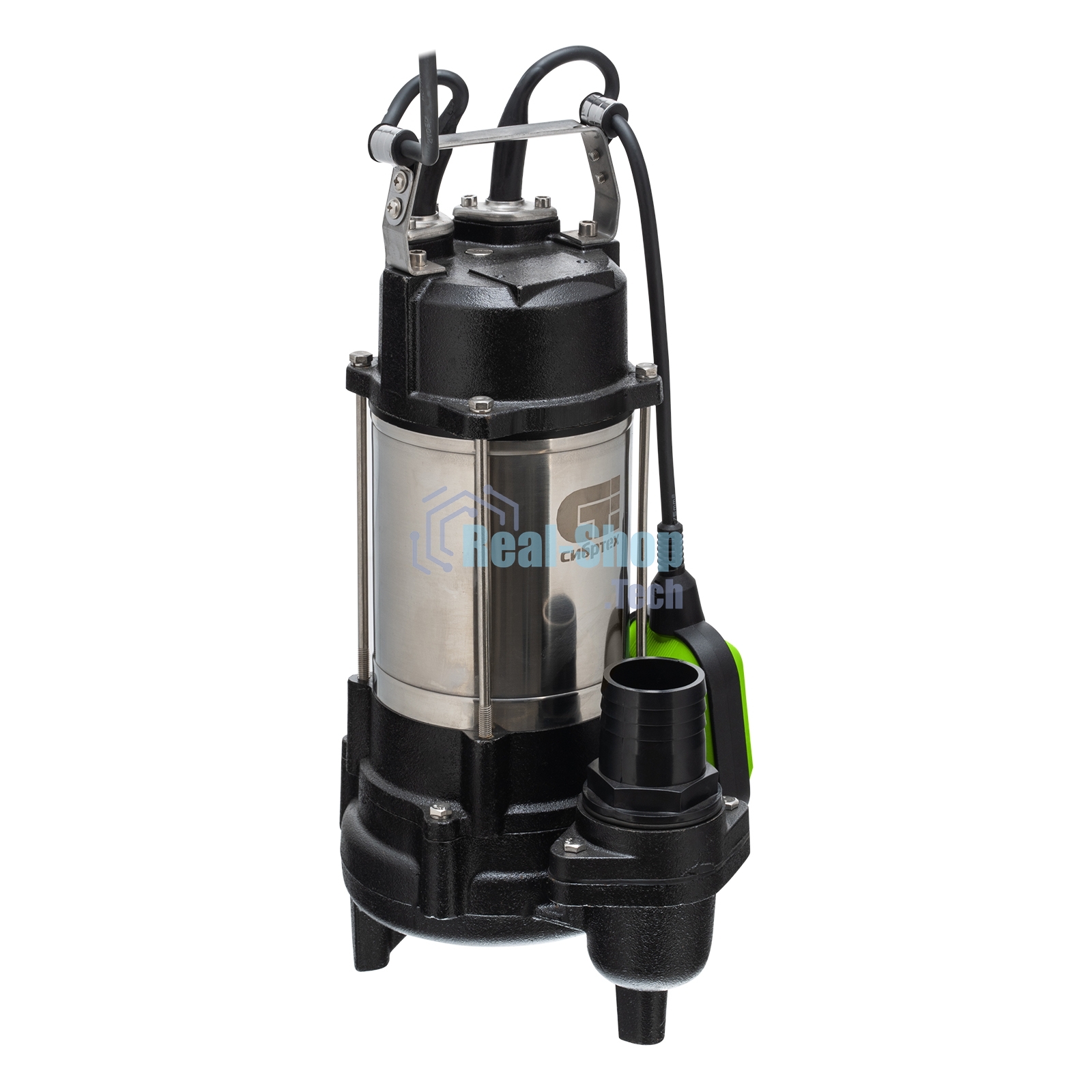 Фекальный насос Сибртех СФН450, 450 Вт, напор 15 м, 21000 л/ч