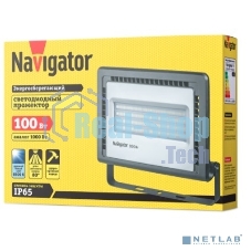 Прожектор светодиодный Navigator NFL-01-100-6.5K-LED 100Вт IP65 6500К