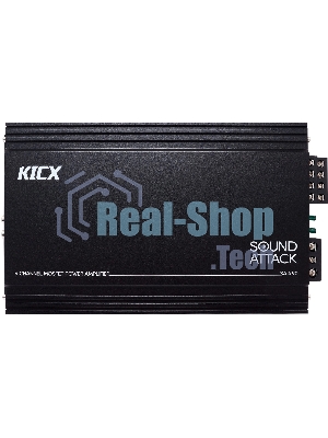 Усилитель автомобильный Kicx SA 4.90 четырехканальный