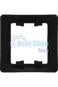 Рамка 1-м Glossa антрацит SchE GSL000701