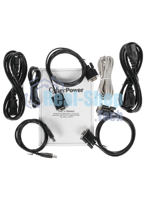 Источник бесперебойного питания CyberPower PR1500ELCDRT2U 1500VA/1350W USB/RJ11/45 (8 IEC)