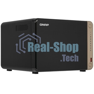 Сетевое хранилище NAS Qnap Original TS-664-8G 6-bay настольный Celeron N5095