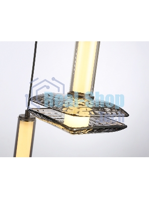 Подвесной светодиодный светильник Ambrella light LH31012/3 GR/SM серый/дымчатый 35W 3000K D450*1790