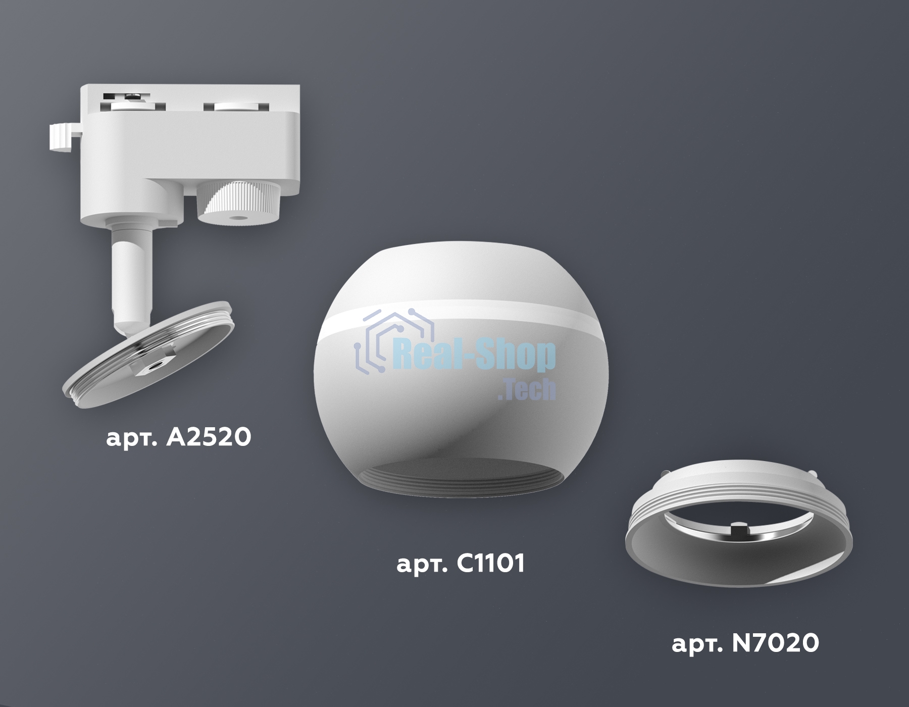 Светильник Ambrella light XT1101001 SWH белый песок MR16 GU5.3 LED 3W 4200K (A2520, C1101, N7020)