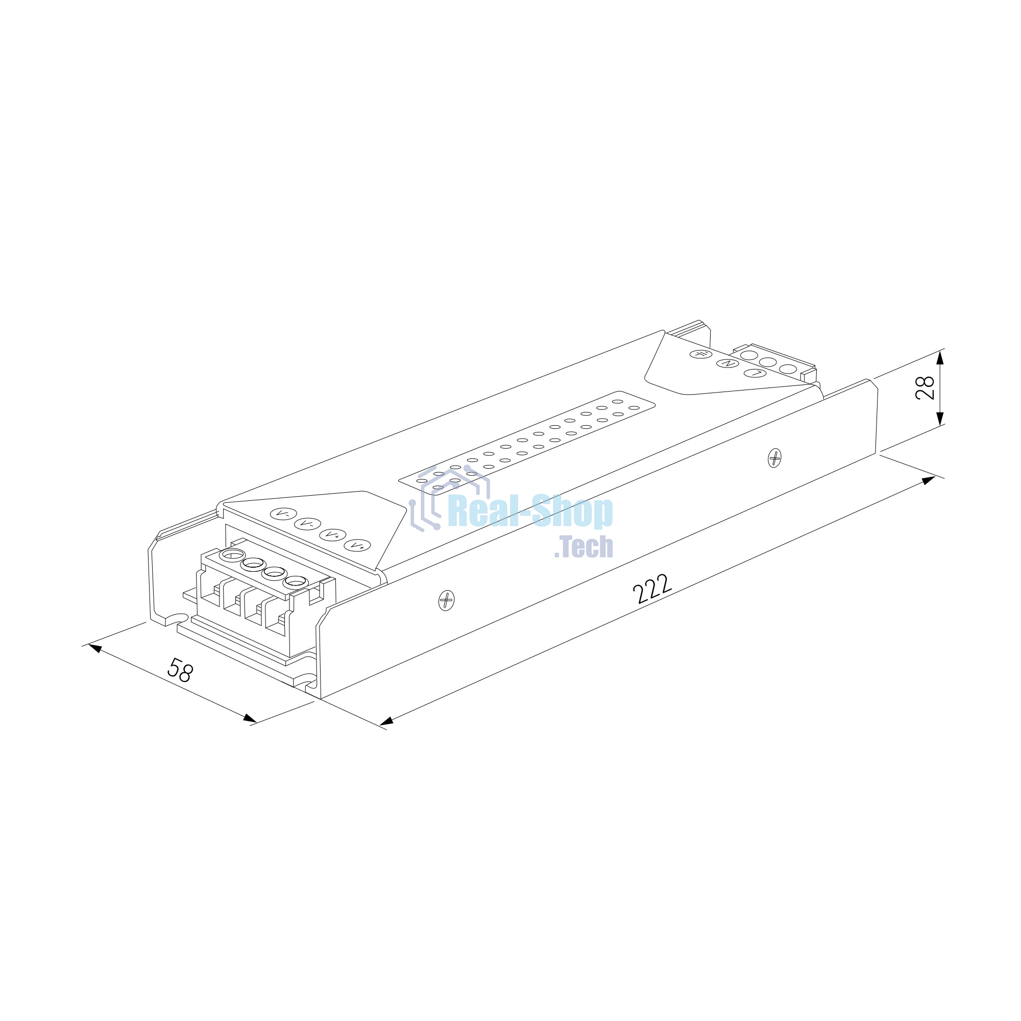Блок питания 400W 24V IP20 95065/00