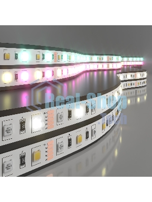 Лента светодиодная 60Led 14,4W IP20 RGB 4200K дневной белый (5050+5050 24V 60Led 14,4W IP20 RGBW)