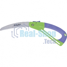 Пила садовая Palisad складная 175мм зуб 3d обрезиненная рукоятка с защитной кулисой