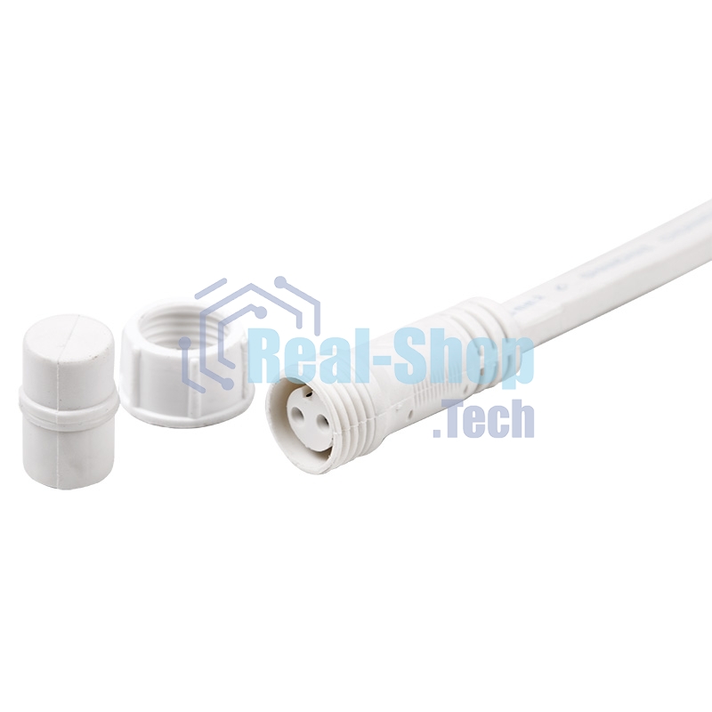 Гирлянда Neon-night LED Galaxy Bulb String 10м, белый каучук, 30 лампx6 LED белый, влагостойкая IP65