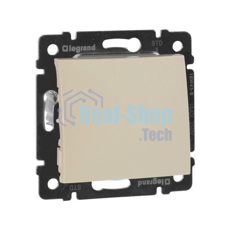 Выключатель Legrand 774301 Valena простой 10 Ax (слоновая кость)