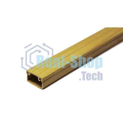 Кабель-канал 15х10 L2000 пластик с двойным замком сосна УралПак КК-3115010-200