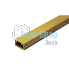 Кабель-канал 15х10 L2000 пластик с двойным замком сосна УралПак КК-3115010-200