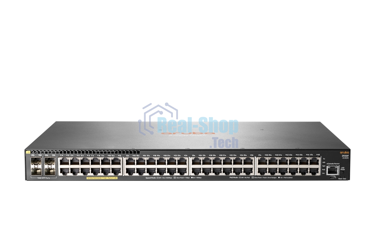 Коммутатор HP Aruba 2930F 48G PoE+ 4SFP Swch