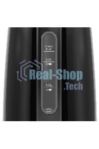 Чайник электрический Bosch TWK3P423 1.7л. 2400Вт черный (корпус: нержавеющая сталь)