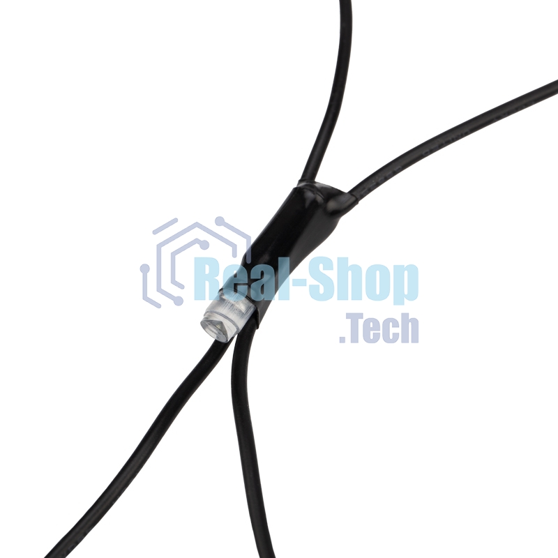 Гирлянда Neon-night Сеть 2х2х1.5 м, свечение с динамикой, прозрачный ПВХ, 136 LED, 230 В, цвет свечения теплый белый