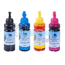 Чернила NVPrint универсальные на водной основе для Сanon, Epson, НР, Lexmark, комплект 4 цвета