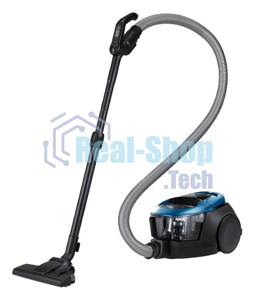 Пылесос Samsung VC18M31A0HU голубой, 380/1800 Вт, уборка сухая, пылесборник контейнер 2 л