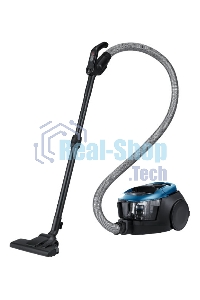 Пылесос Samsung VC18M31A0HU голубой, 380/1800 Вт, уборка сухая, пылесборник контейнер 2 л
