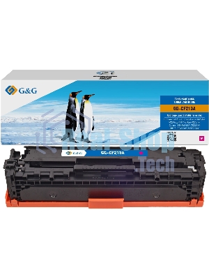 Картридж лазерный G&G GG-CF213A пурпурный (1800 стр.) для HP LJ Pro 200 color Printer M251n/nw/MFP M276n