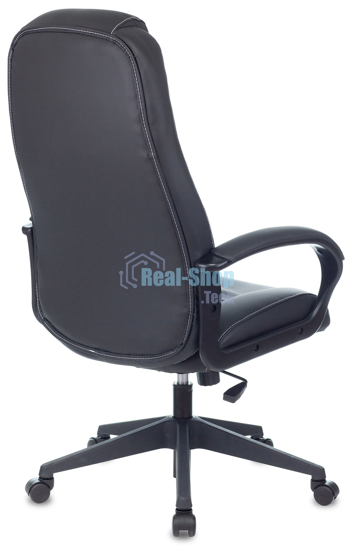 Кресло игровое Zombie 8 черный, искусственная кожа, крестовина пластик