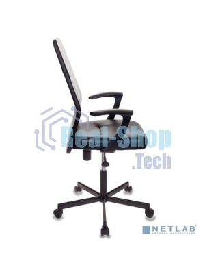 Кресло Бюрократ CH-605/BLACK черный, экокожа, 120 кг, механизм качания