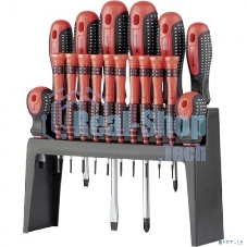 Набор отверток Matrix fusion на подвесной полке 18шт crv