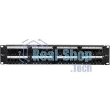 Патч-панель 19', 48хRJ-45, UTP, Cat.5e, 2U
