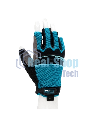 Перчатки комбинированные облегченные Gross открытые пальцы, AKTIV, размер XL (10)