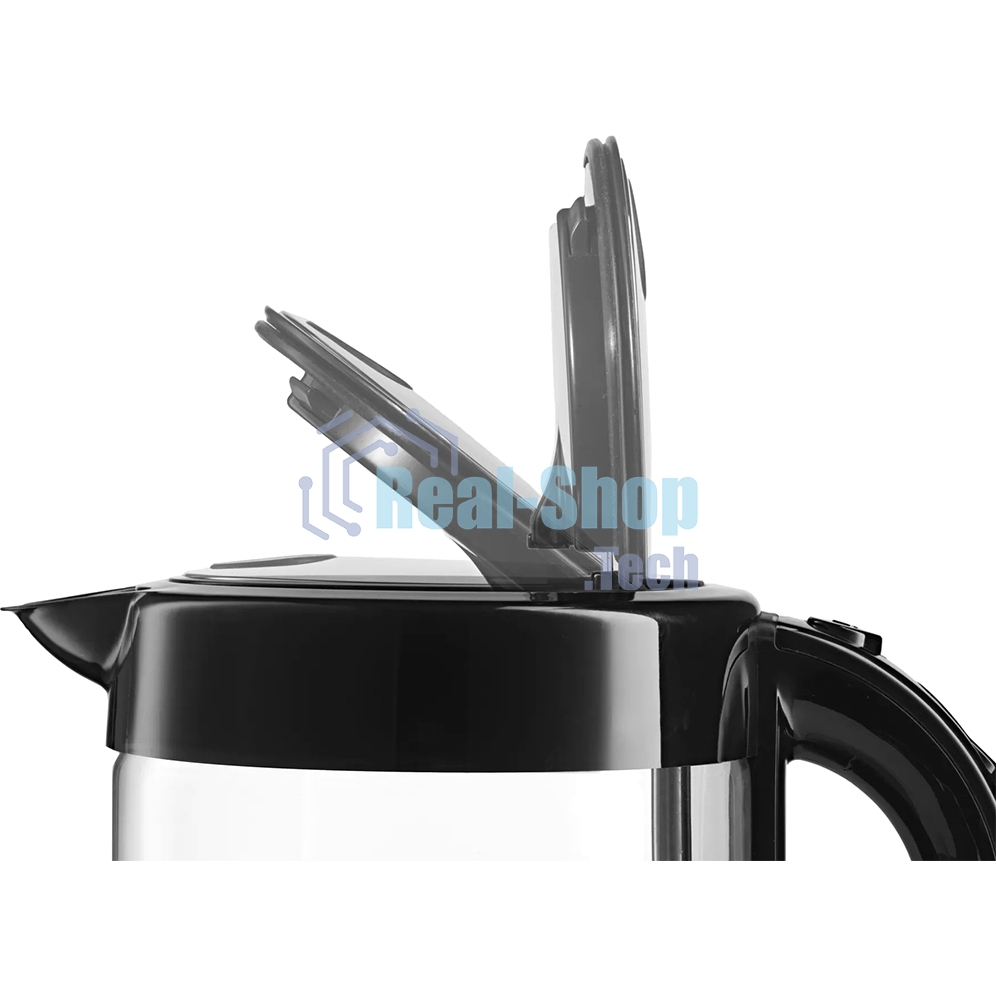 Чайник электрический Bosch TWK70B03 1.7л. 2400Вт черный (корпус: стекло)