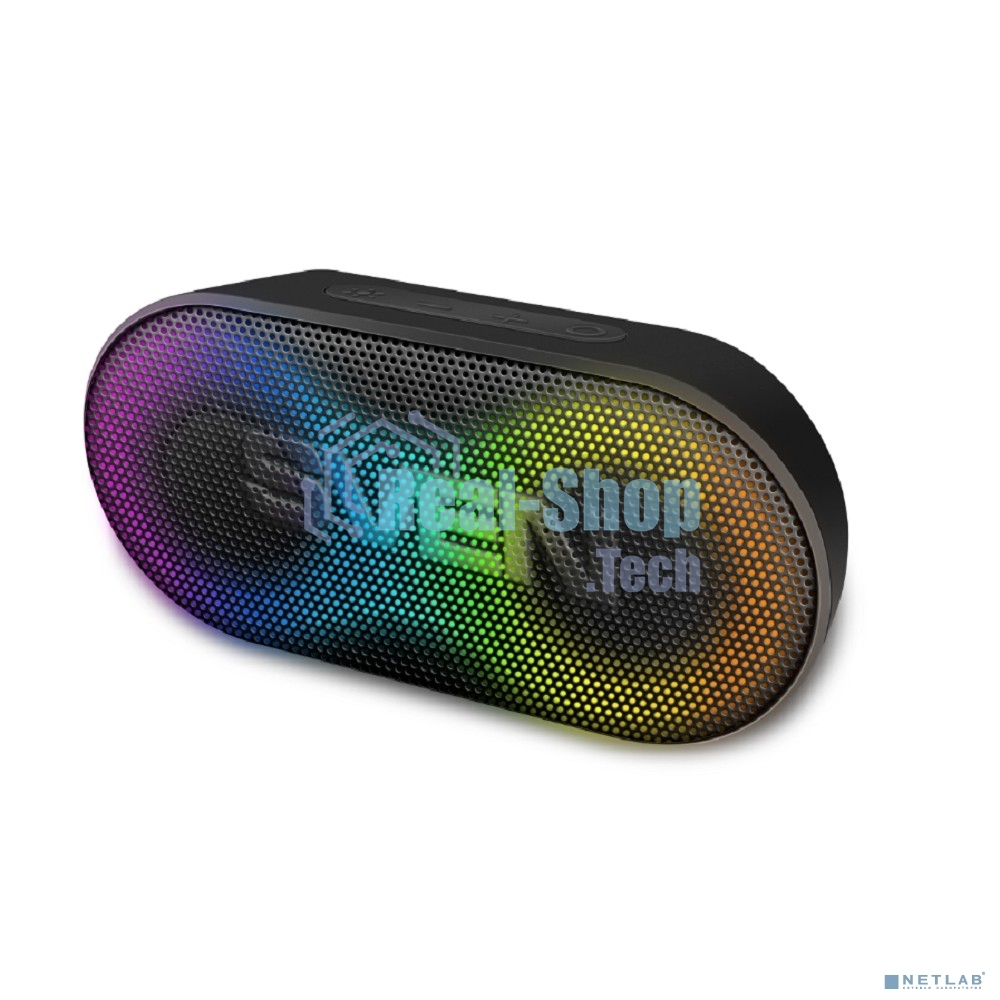 Портативная акустика Sven PS-99, черный (10 Вт, Waterproof (IPx5), TWS, Bluetooth, 1800мА*ч)