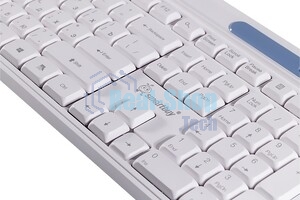Комплект клавиатура+мышь Smartbuy 107AG беспроводной, USB, 1200 DPI, бело-голубой