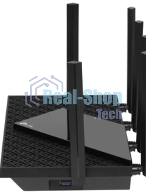 Роутер TP-Link Archer AX73 AX5400 Dual Band Wireless Gigabit Router, 1.5 GHz Tri-Core CPU, 1 GE WAN + 4 GE LAN ports, 1× USB 3.0 Port, support 1024-QAM, OFDMA, MU-MIMO, Airtime Fairness, Beamforming, 160MHz Channel Width, come with HomeShieldTM, support Russia PPTP/L2TP/PPPoE