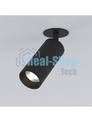 Diffe светильник встраиваемый черный 10W 4200K (25052/LED)