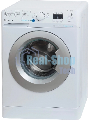 Стиральная машина Indesit BWSA 6109 WSV RU белый, загрузка фронтальная 6 кг, 1000 об/мин, класс: А