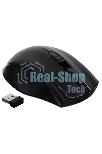 Мышь беспроводная Acer OMR030 черный, 1600 dpi, радиоканал, USB, кнопки - 4