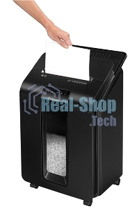 Шредер Fellowes AutoMax 100M (секр.P-4)/фрагменты/100лист./23лтр./скрепки/скобы/пл.карты