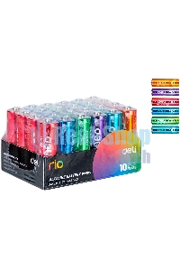 Батарея Deli Rio AA (4шт) спайка