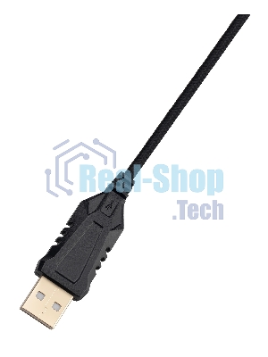 Мышь проводная GMNG XM007 черный/красный, 10000 dpi, USB, кнопки - 7