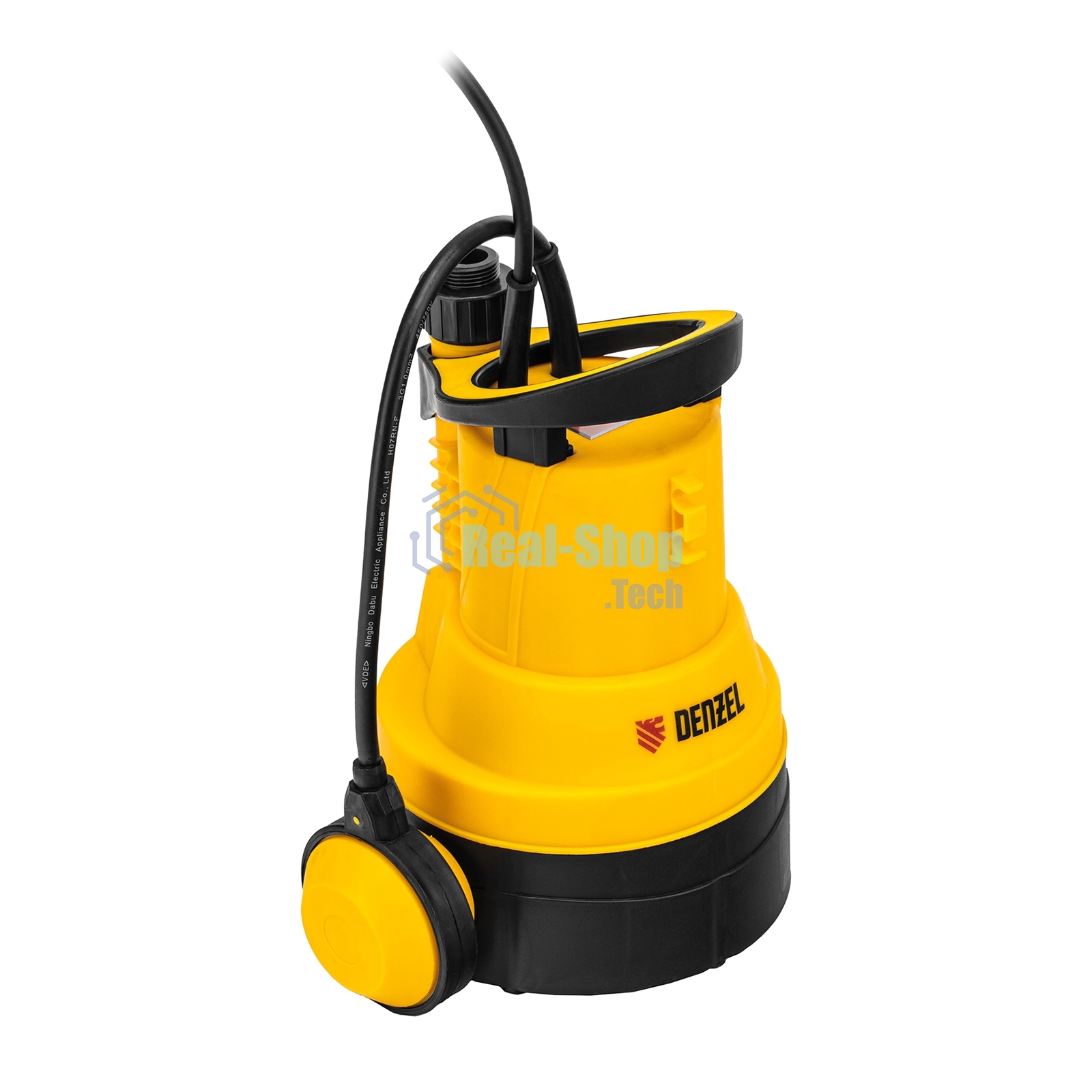 Дренажный насос для чистой воды Denzel DPB400, 400 Вт, подъем 11 м, 5500 л/ч