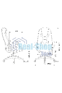 Кресло игровое Zombie 8 черный, искусственная кожа, крестовина пластик