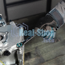 Набор ключей комбинированных с трещоткой Gross 8 - 19 мм, 7 шт., реверсивные, CrV