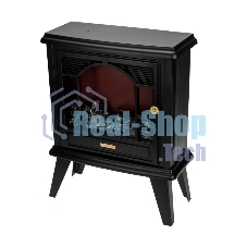 Светодиодный камин Neon-night Гранд Шале с эффектом живого огня 45х18х56см, работает от батареек 3хС (в комплект не входят) или от USB (в комплекте), черный