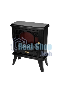 Светодиодный камин Neon-night Гранд Шале с эффектом живого огня 45х18х56см, работает от батареек 3хС (в комплект не входят) или от USB (в комплекте), черный