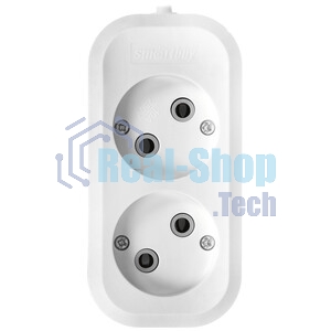Удлинитель бытовой Smartbuy (SBE-10-2-03-N) 2 гнз х 3,0 м (10А/2.2 кВт, ПВС 2х1.0)