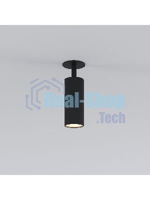 Diffe светильник встраиваемый черный 10W 4200K (25052/LED)